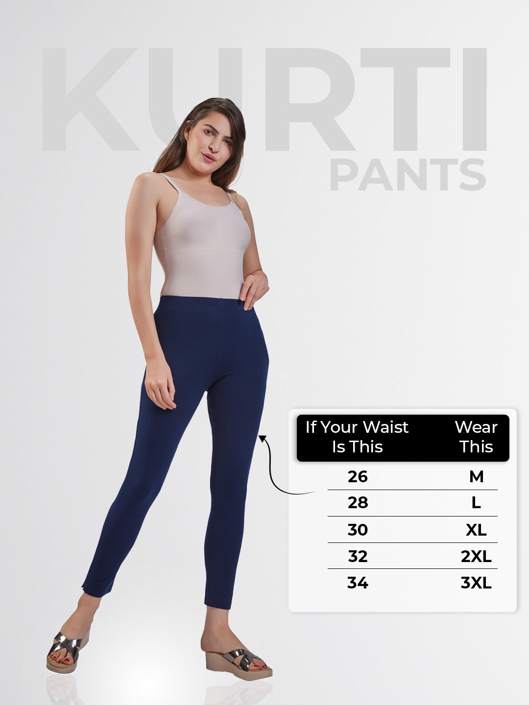 Ease Cotton Kurti Pants