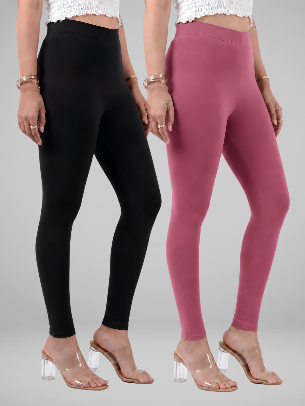 Glide-Ankle-Length-Pack-of-2-Leggings