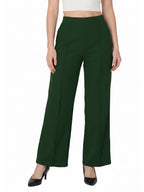 Drape Stretchable Wide Leg Pants