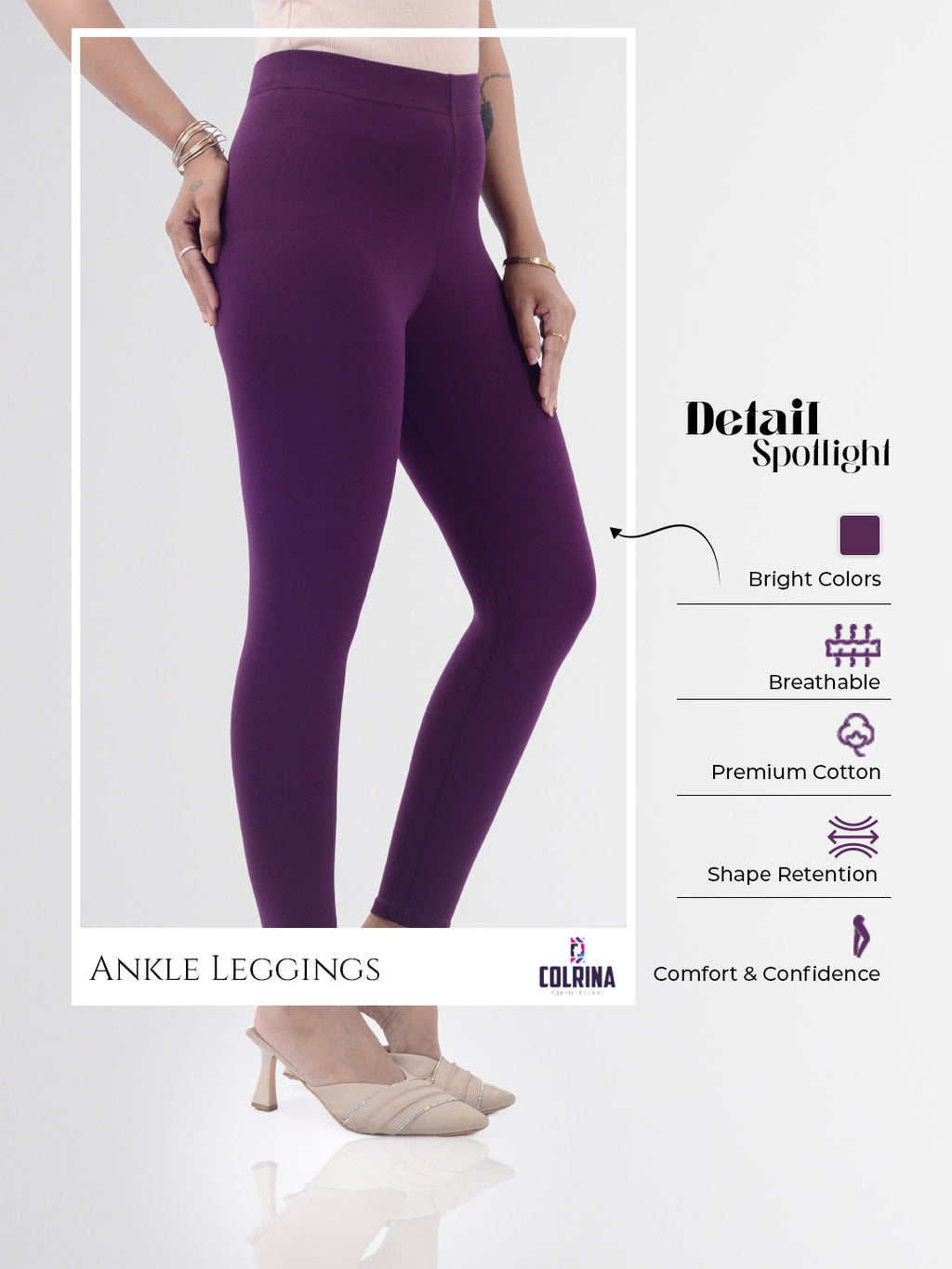 Glide Ankle Length Leggings