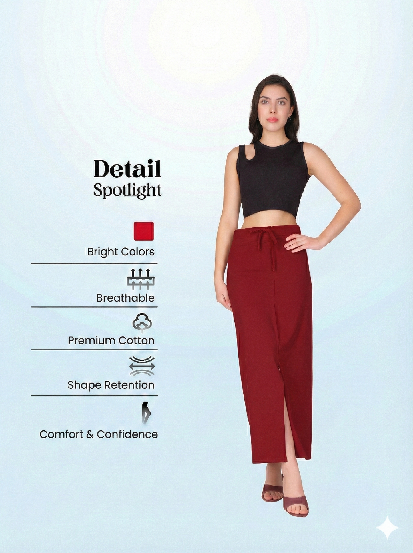 Curve Stretchable Saree Shaper