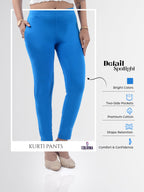 Ease Cotton Kurti Pants