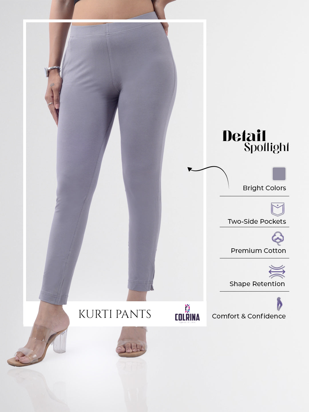 Ease Cotton Kurti Pants