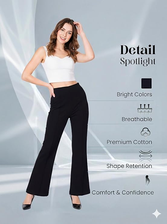 Flow Stretchable Flared Pants