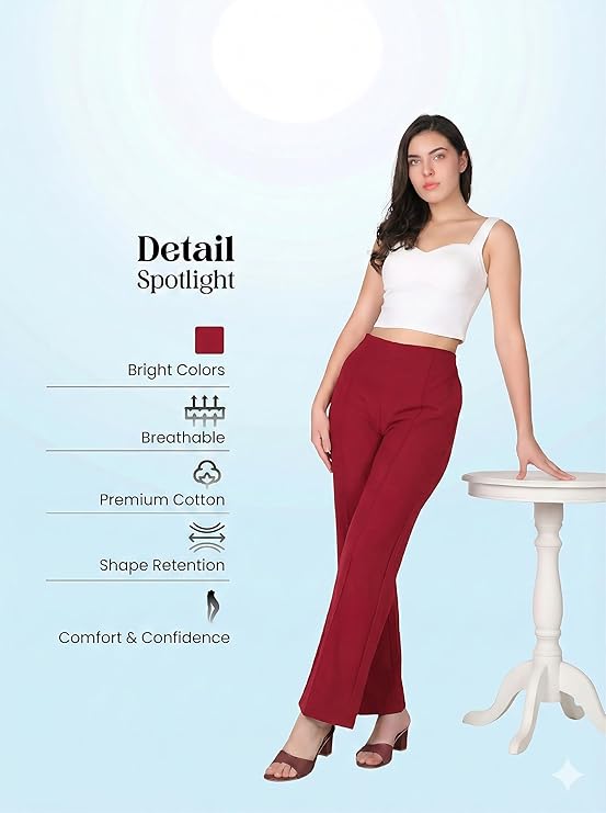 Flow Stretchable Flared Pants