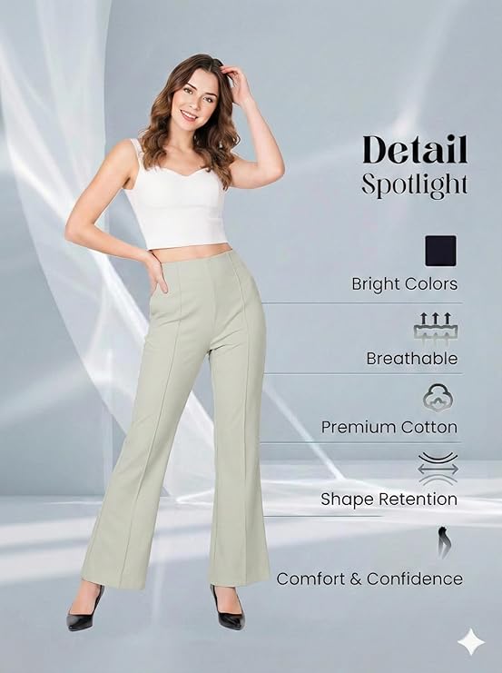 Flow Stretchable Flared Pants