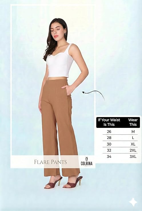 Flow Stretchable Flared Pants