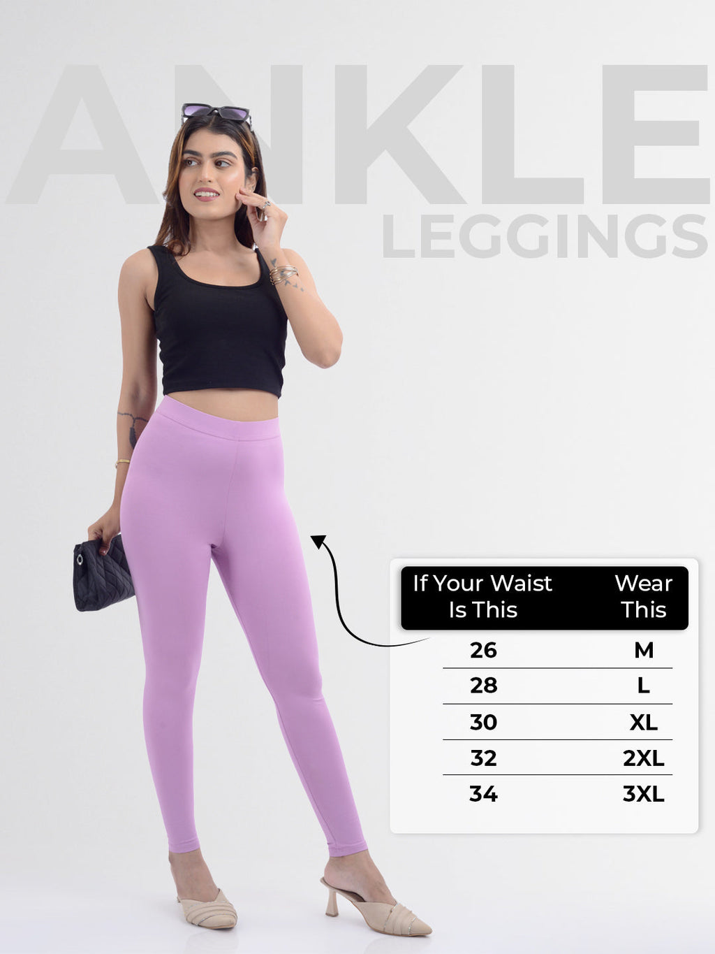 Glide Ankle Length Leggings
