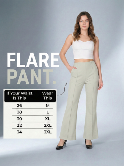 Flow Stretchable Flared Pants