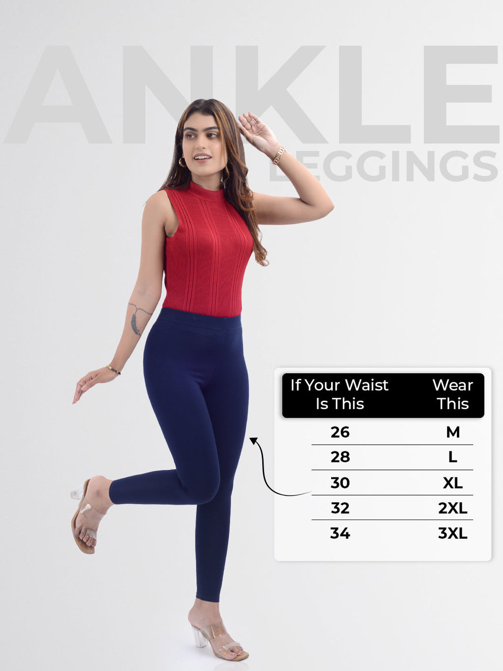 Glide Ankle Length Leggings