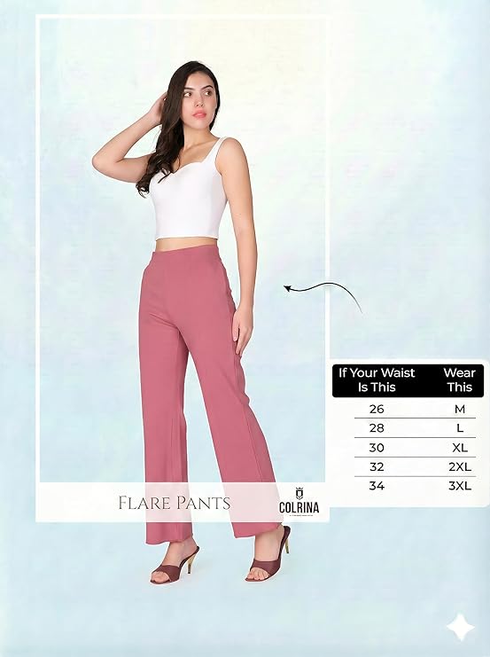 Flow Stretchable Flared Pants