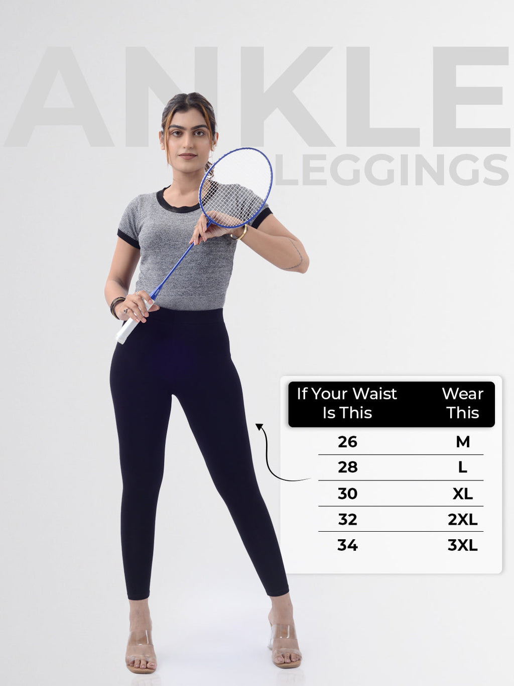 Glide Ankle Length Leggings