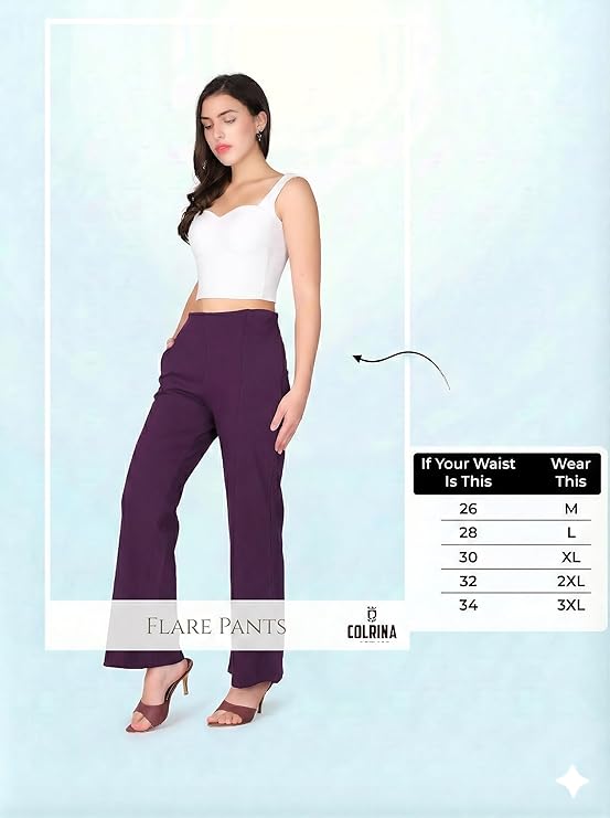 Flow Stretchable Flared Pants