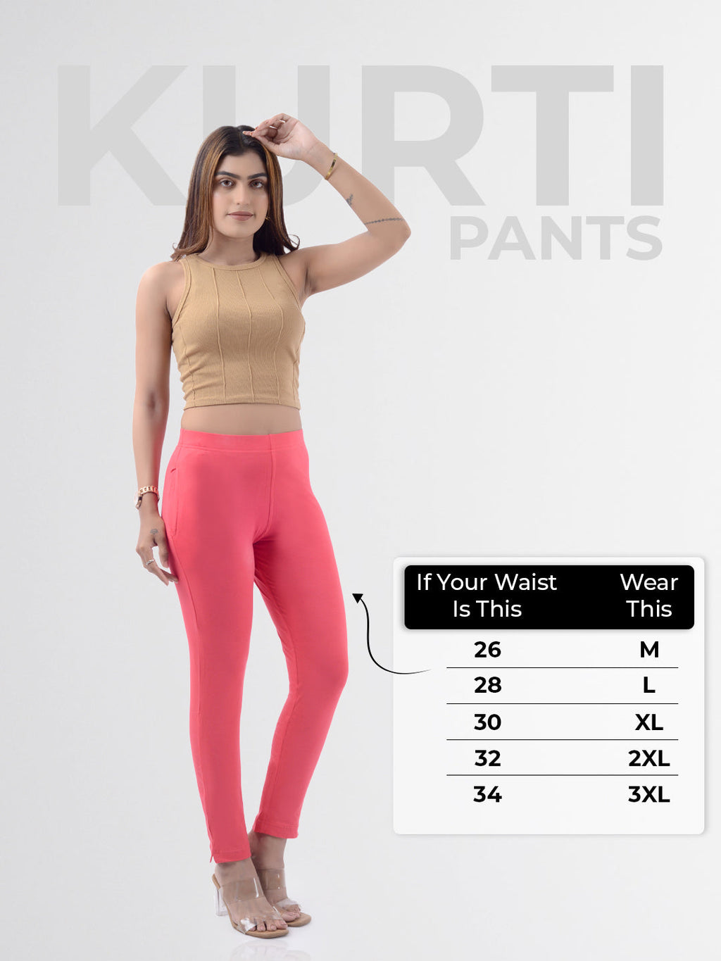 Ease Cotton Kurti Pants