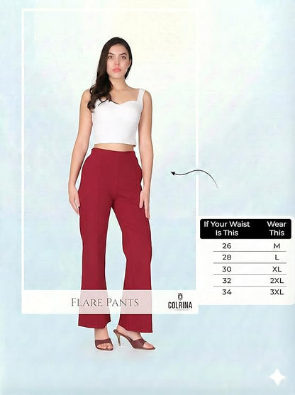 Flow Stretchable Flared Pants