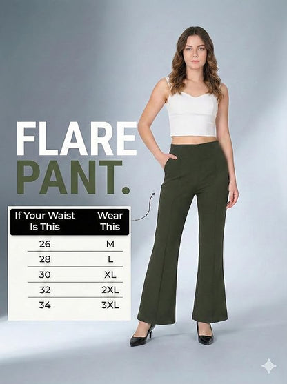 Flow Stretchable Flared Pants