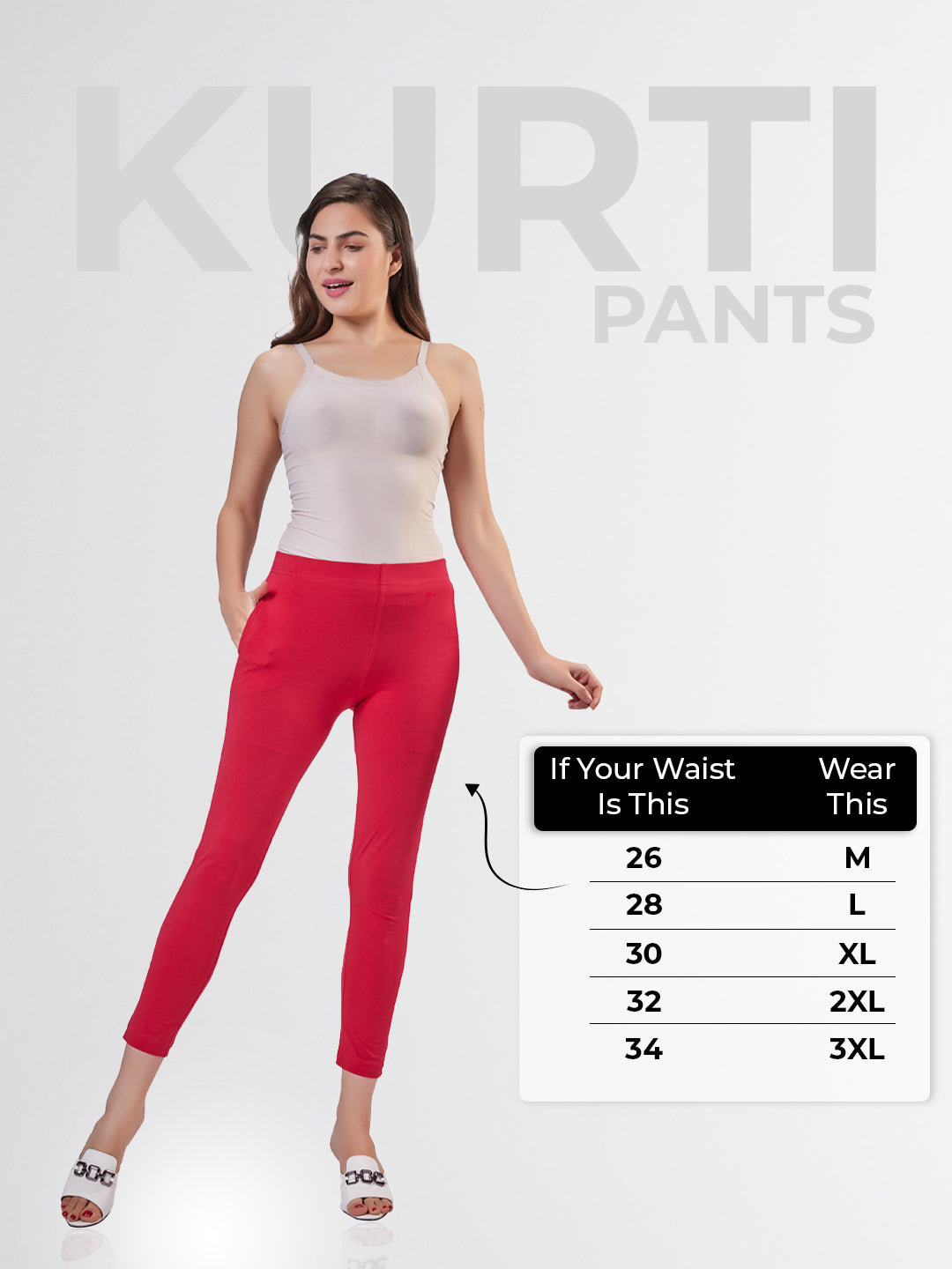 Ease Cotton Kurti Pants