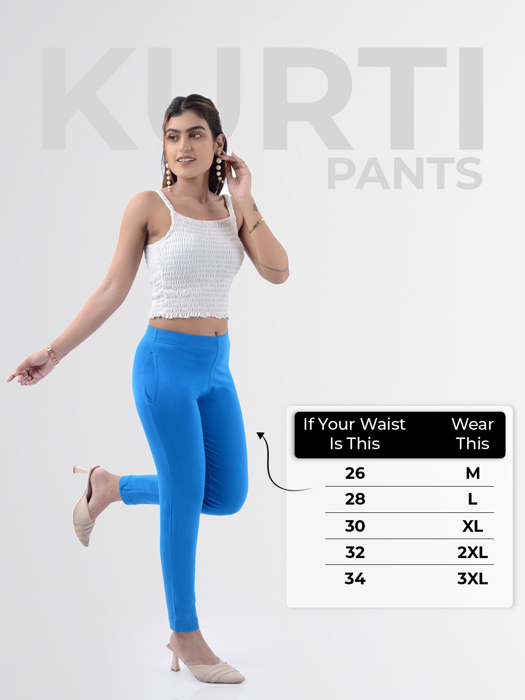 Ease Cotton Kurti Pants
