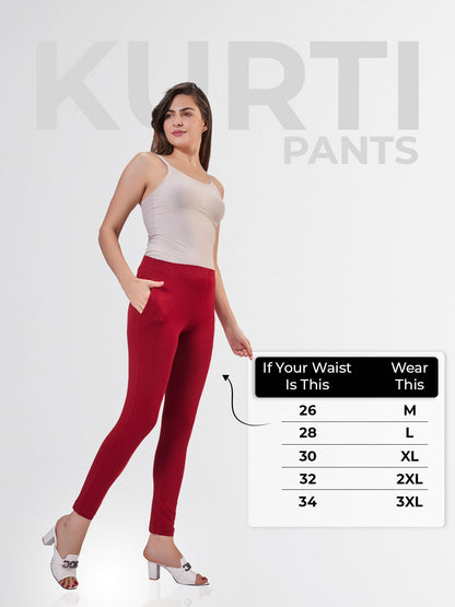 Ease Cotton Kurti Pants