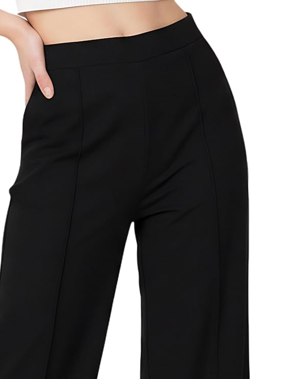 Women's Wide-Leg Trouser | Cotton Pants