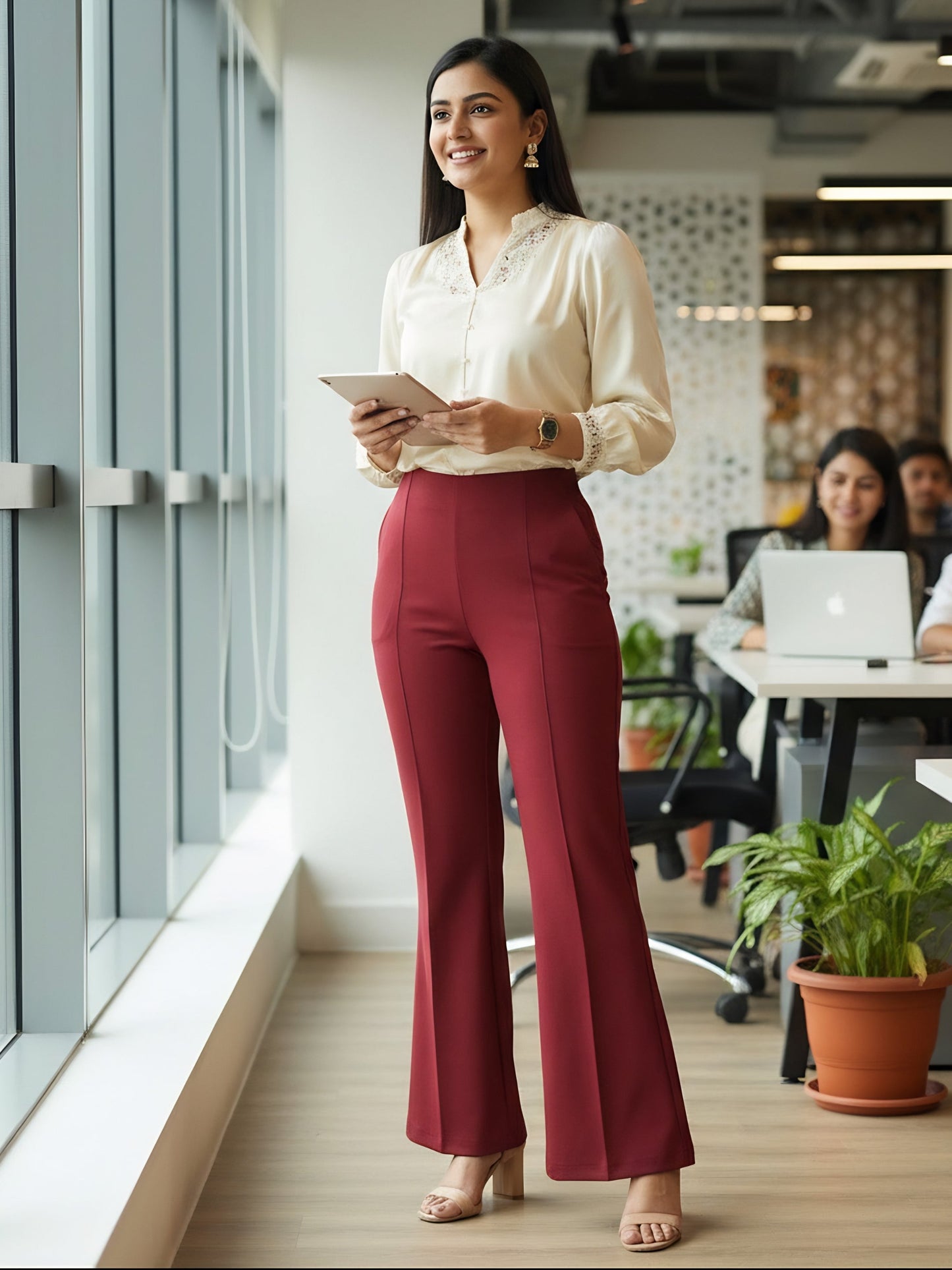 Flow Stretchable Flared Pants