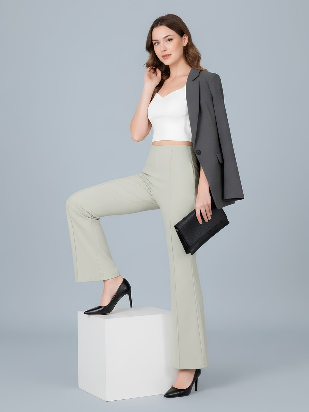 Flow Stretchable Flared Pants
