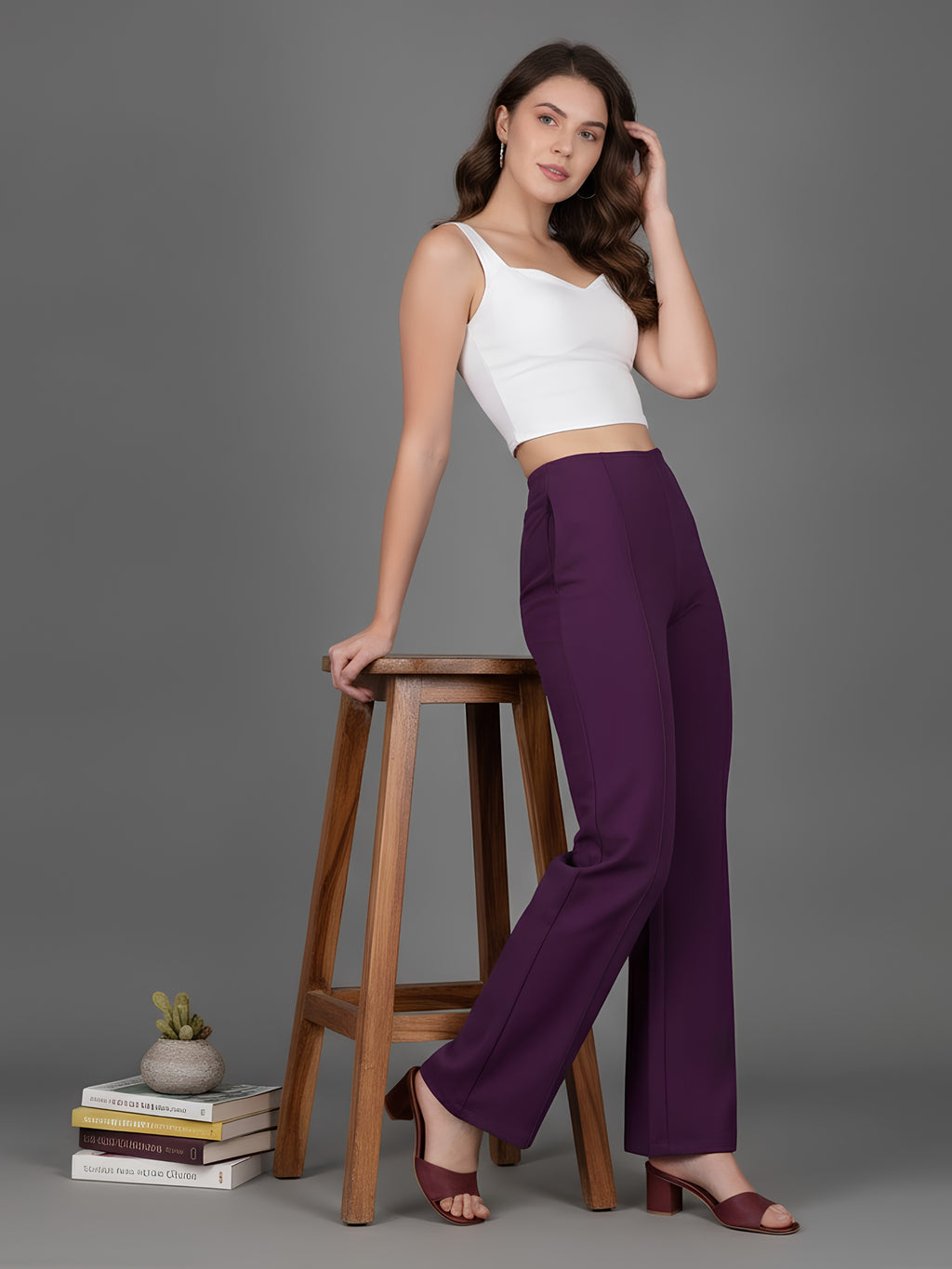 Flow Stretchable Flared Pants