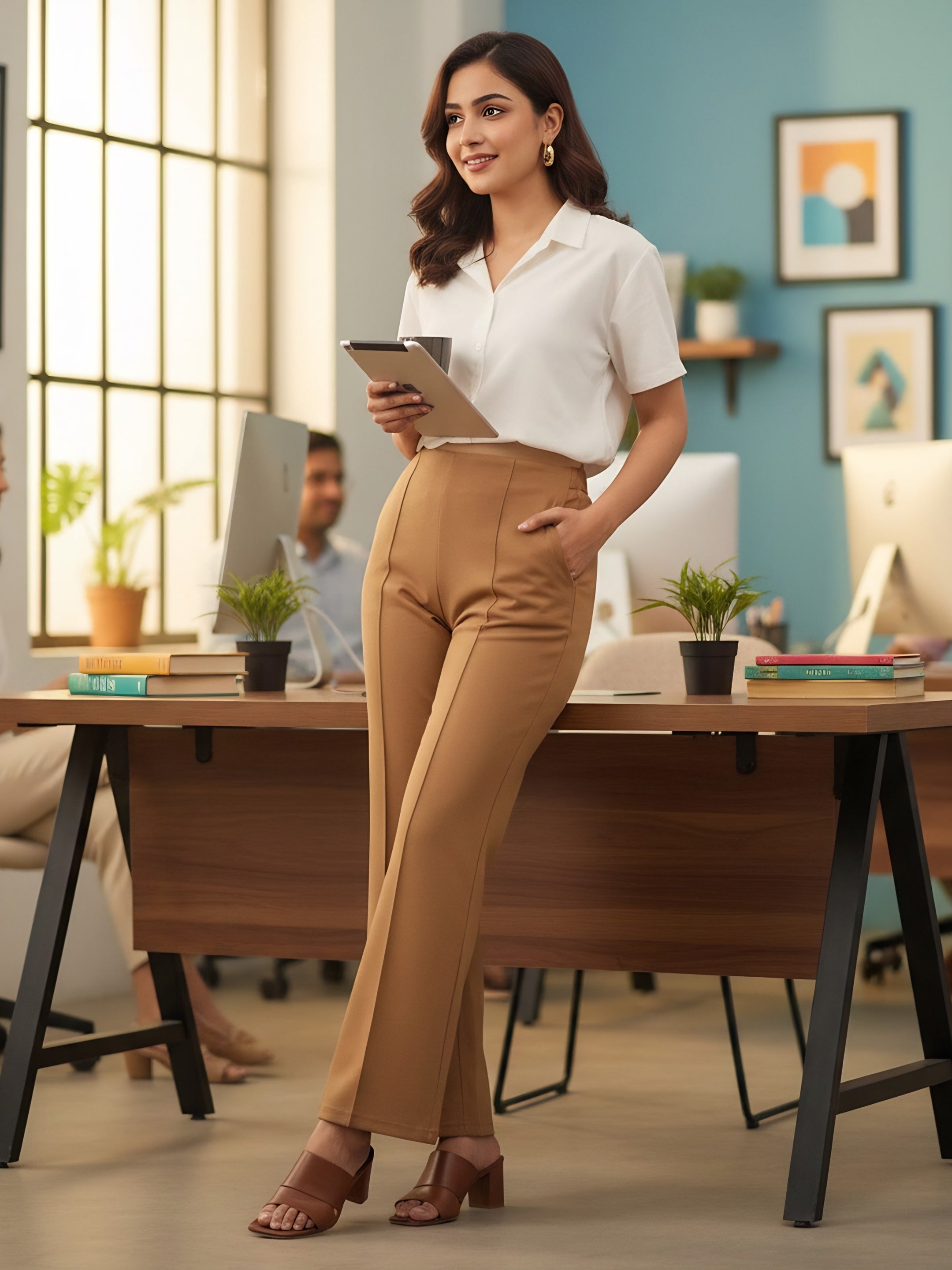 Flow Stretchable Flared Pants