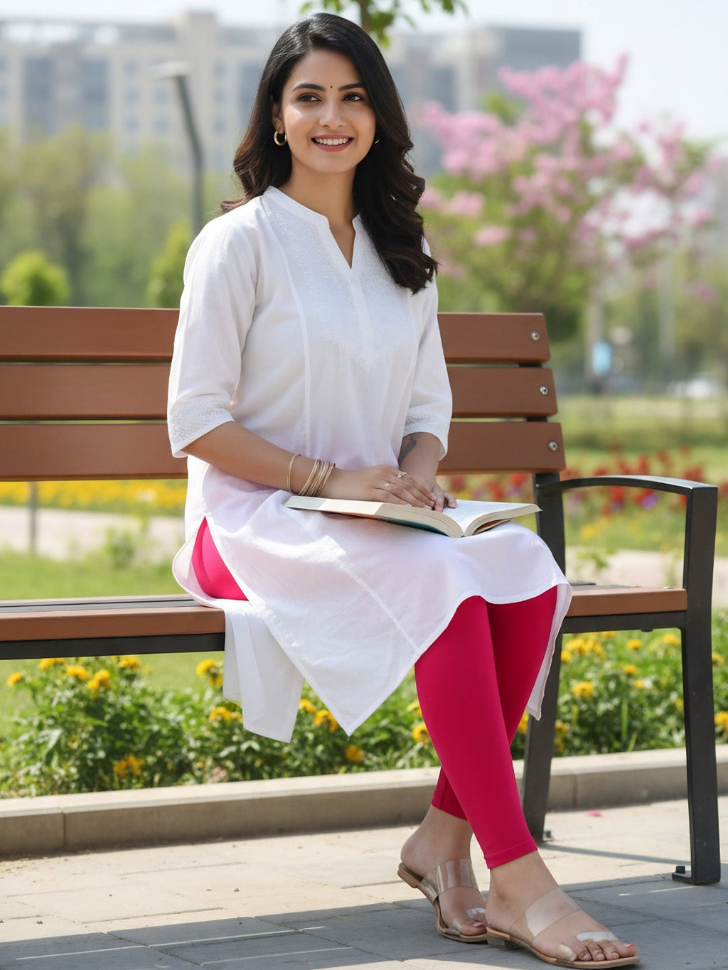 Glide Ankle Length Leggings