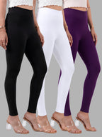 Glide-Ankle-Length-Pack-of-3-Leggings