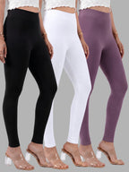 Glide-Ankle-Length-Pack-of-3-Leggings
