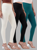 Glide-Ankle-Length-Pack-of-3-Leggings